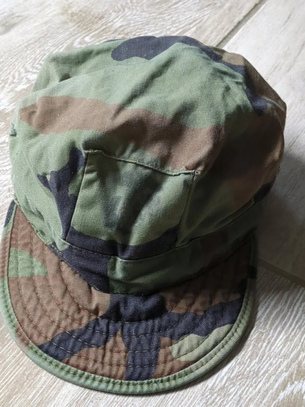 1988 USMC 8-Point Utility Cover | Marine Corps BDU Cap EGA Size Small